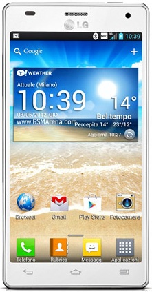 Смартфон LG Optimus 4X HD P880 White - Мариинск