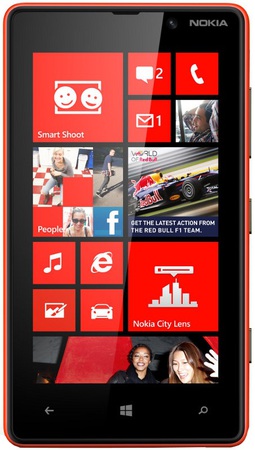 Смартфон Nokia Lumia 820 Red - Мариинск