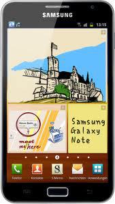 Смартфон Samsung Galaxy Note GT-N7000 Blue - Мариинск